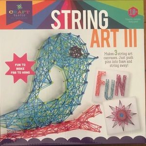 NEW String Art III 3 projects, Bird, FUN